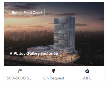 Important factors to consider while investing in SCO in Gurgaon 1 AIPL Joy Gallery Sector 66